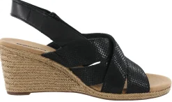 Clarks Lafley Krissy Ankle Strap Wedge Sandals Women's