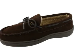 Clarks Men Warm Cozy Slip On Moccasin Winter Slippers Rudy