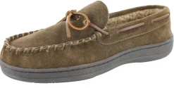 Clarks Men Warm Cozy Slip On Moccasin Winter Slippers Rudy