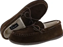 Clarks Men's Augusta Moccasin Winter Slippers
