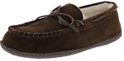 Clarks Men's Augusta Moccasin Winter Slippers