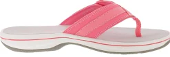 Clarks Women Sandals Lightweight Flip Flops Breeze Sea