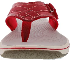 Clarks Women Sandals Lightweight Flip Flops Breeze Sea