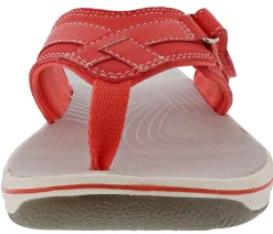 Clarks Women Sandals Lightweight Flip Flops Breeze Sea