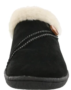 Clarks Women Warm Cozy Slip On Clog Slippers Rebecca