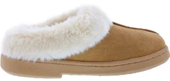 Clarks Women's JMS0587 Suede Indoor & Outdoor House Slippers