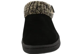 Clarks Women's Knitted Collar Clog Winter Slippers Angelina