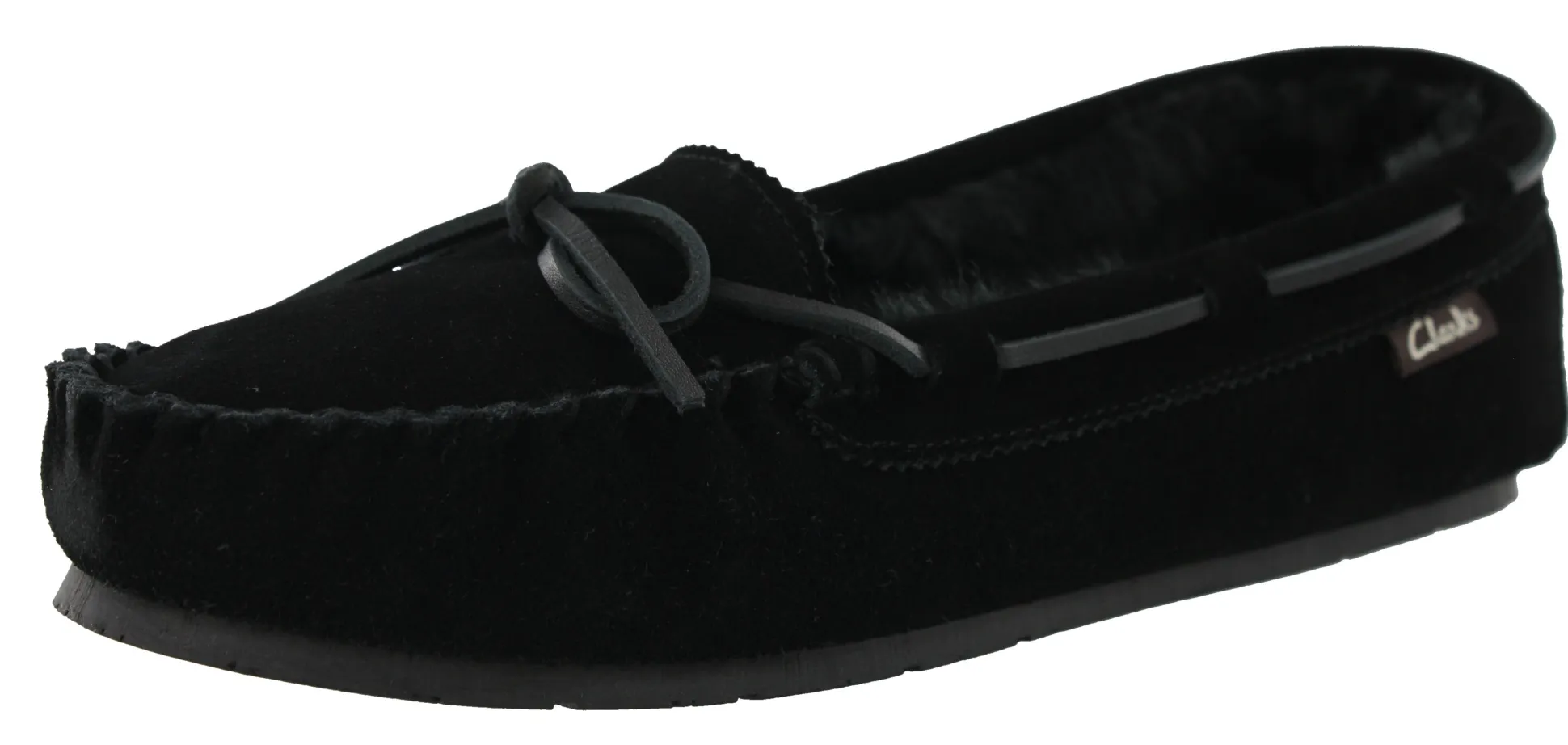Clarks Women's Moccasin Winter Slippers Nancy