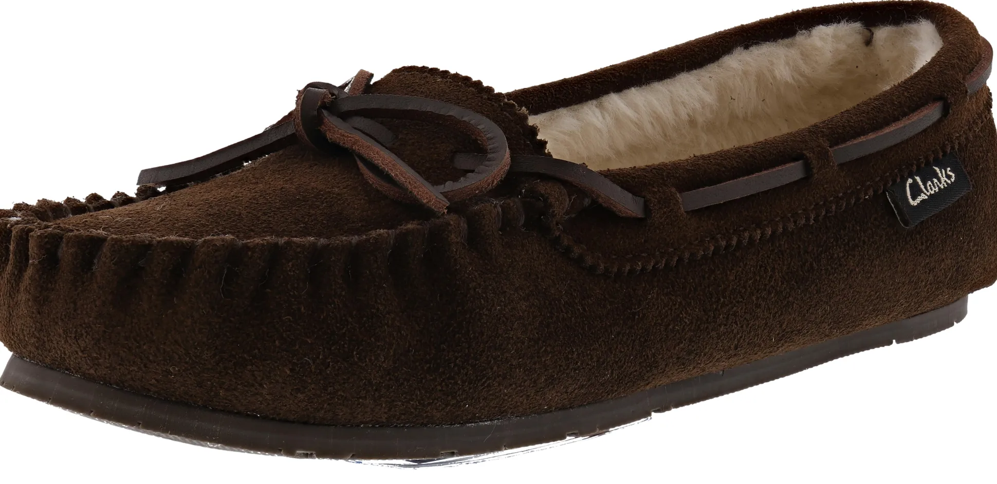 Clarks Women's Moccasin Winter Slippers Nancy
