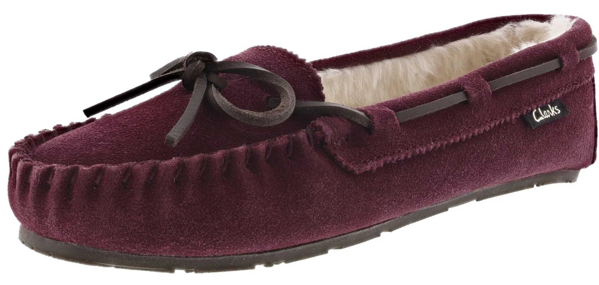 Clarks Women's Moccasin Winter Slippers Nancy