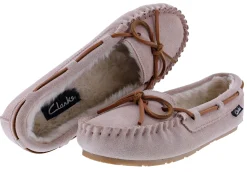 Clarks Women's Moccasin Winter Slippers Nancy