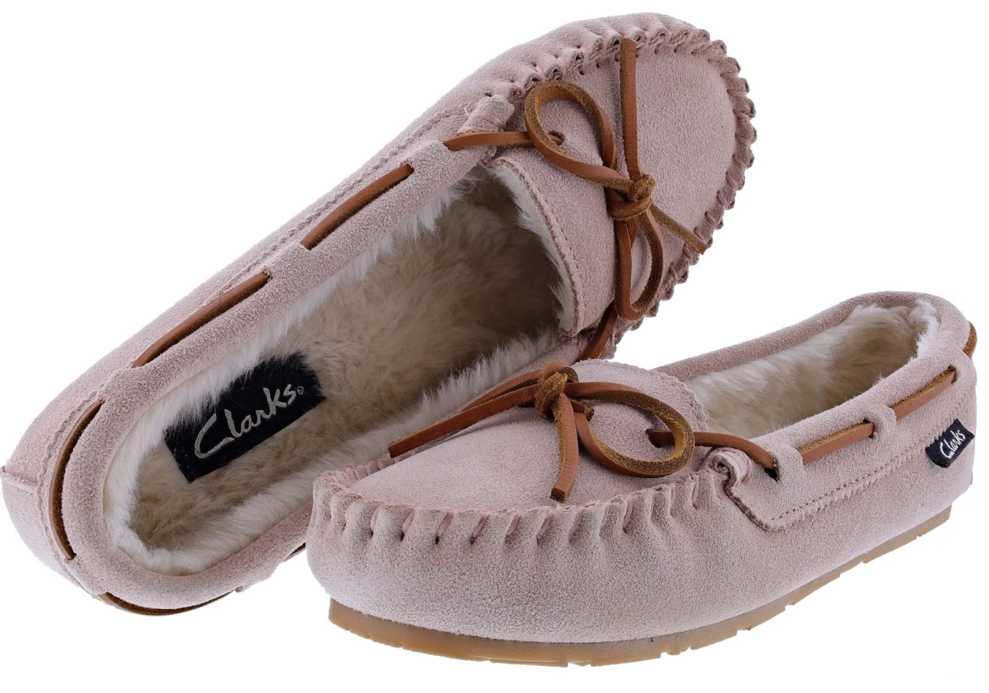 Clarks Women's Moccasin Winter Slippers Nancy