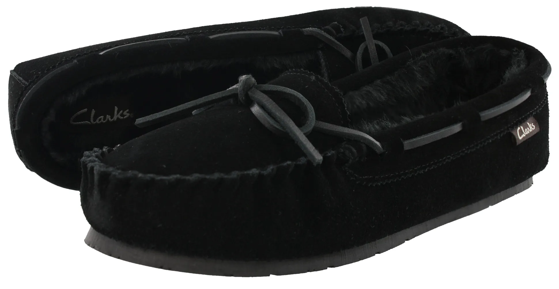 Clarks Women's Moccasin Winter Slippers Nancy