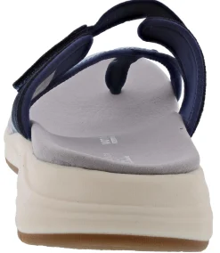 Clarks Women's Solan Surf Hook & Loop Strap Narrow Flip Flops