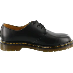 Dr. Martens Women's 1461 Smooth Leather AirWair Air Cushion Sole 3 Eye Oxford Shoes