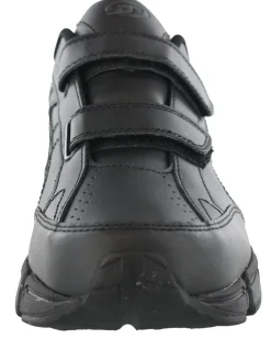 Dr. Scholls Mens Omega Hoop and Loop Tennis Shoes for Elderly Wide Width