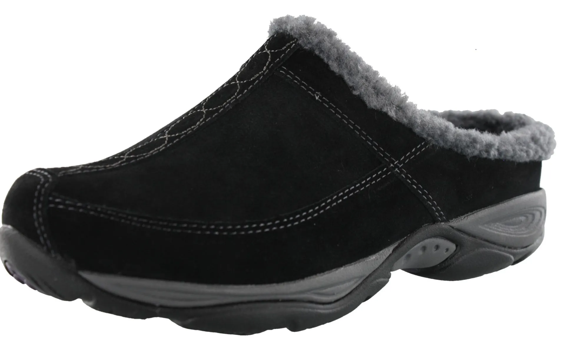 Easy Spirit Women Warm Wide Width Cozy Clog Slippers Exchange