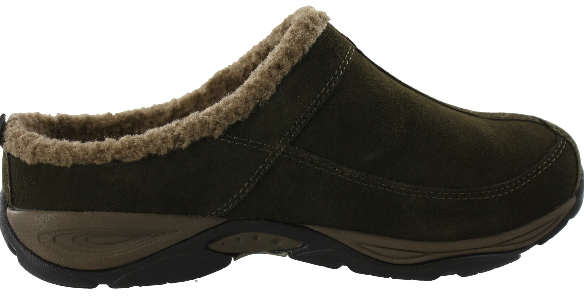 Easy Spirit Women Warm Wide Width Cozy Clog Slippers Exchange