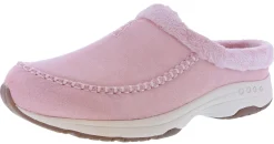 Easy Spirit Women's Travelfurr 2 2E Width Slip On Mule Clogs