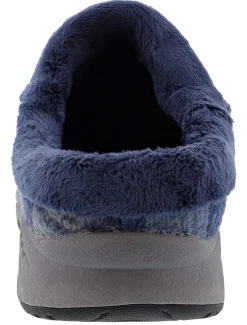 Easy Spirit Women's Travelfurr 2 Slip On Mule Clogs