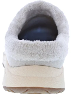 Easy Spirit Women's Travelfurr 2 Wide Width Slip On Mule Clogs