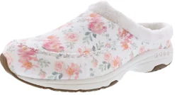 Easy Spirit Women's Travelfurr 2 Wide Width Slip On Mule Clogs