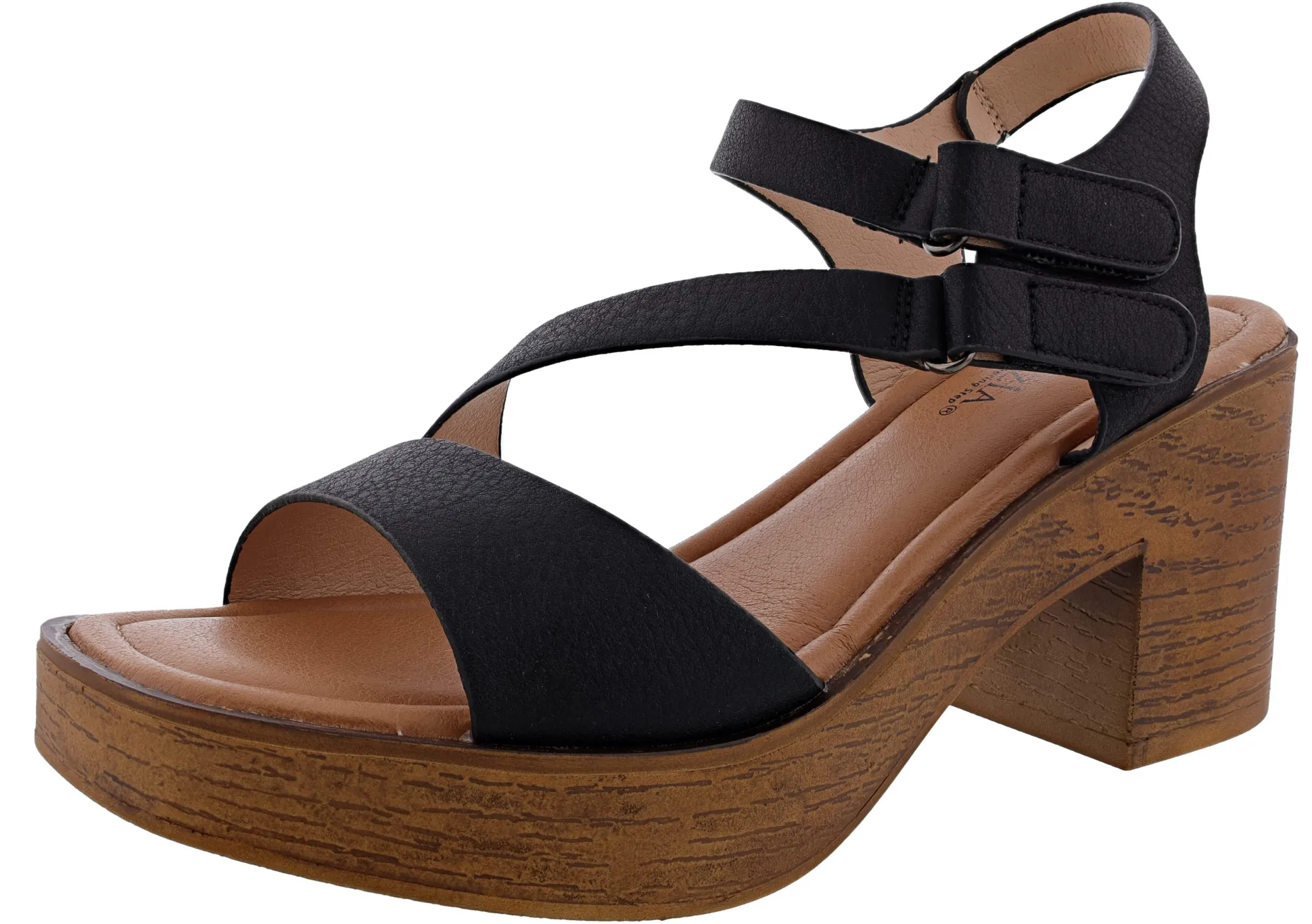 Patrizia Diatria Chunky Block Heel Sandals by Spring Step