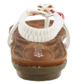 Patrizia Womens Gadelina Lightweight Summer T-Strap Sandals