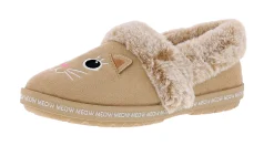 Skechers Bobs Women's Too Cozy- Meow Pajamas Memory Foam Slippers