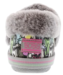Skechers Bobs Women's Too Cozy Kitten Gloves Memory Foam Slippers