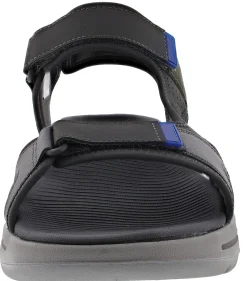 Skechers Men's Go Walk Arch Fit Sandal Mission Hook & Loop Strap Sandals