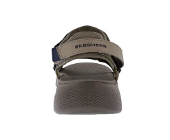 Skechers Men's Go Walk Massage Fit-Reflexeology Sandals