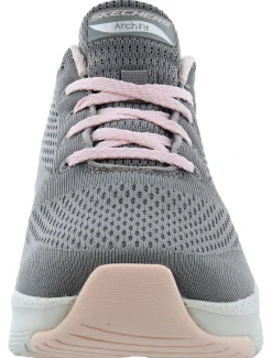 Skechers Women Lightweight Running Shoes Arch Fit Big Appeal