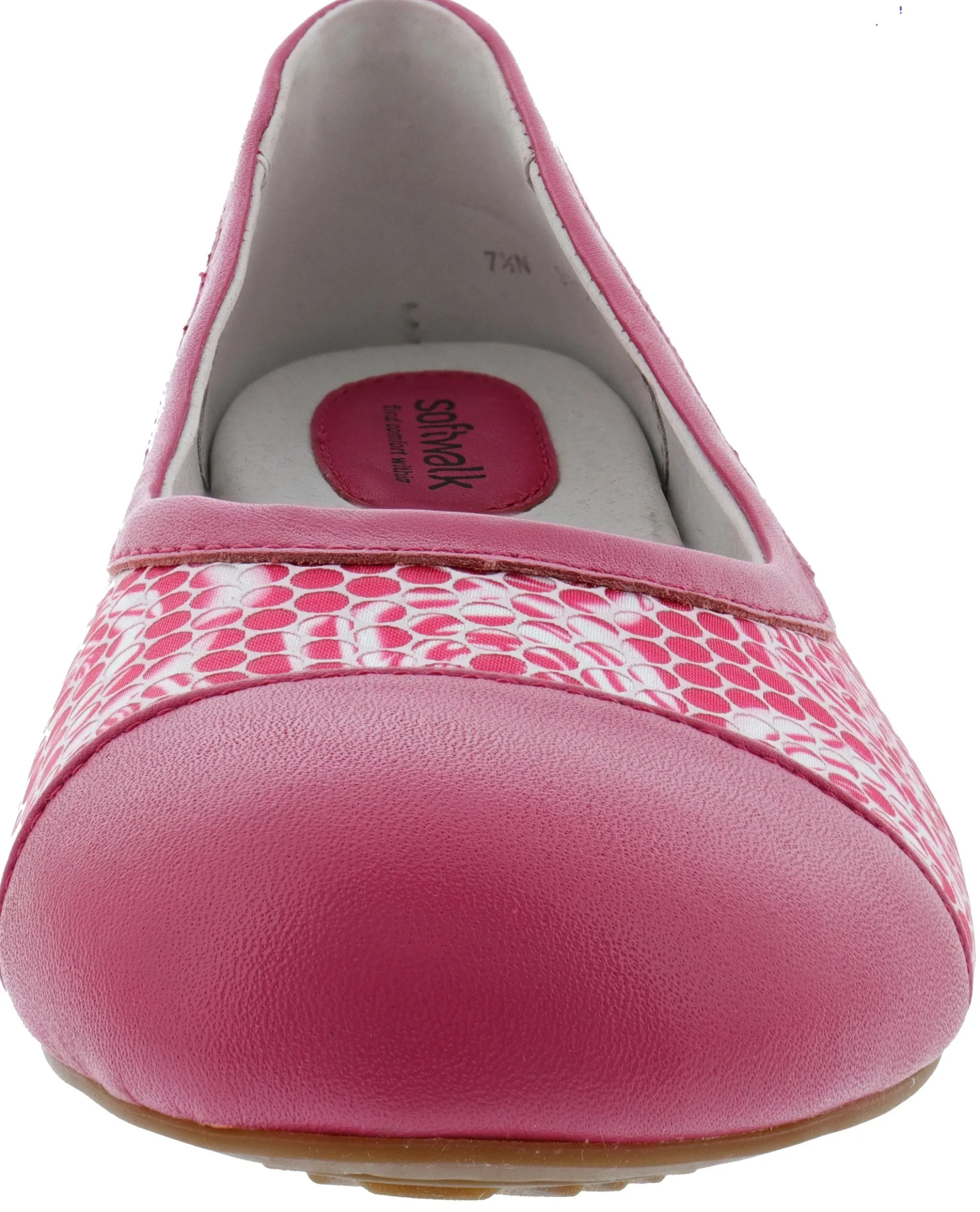 Softwalk Women's Napa Narrow Width Slip On Ballerina Flats
