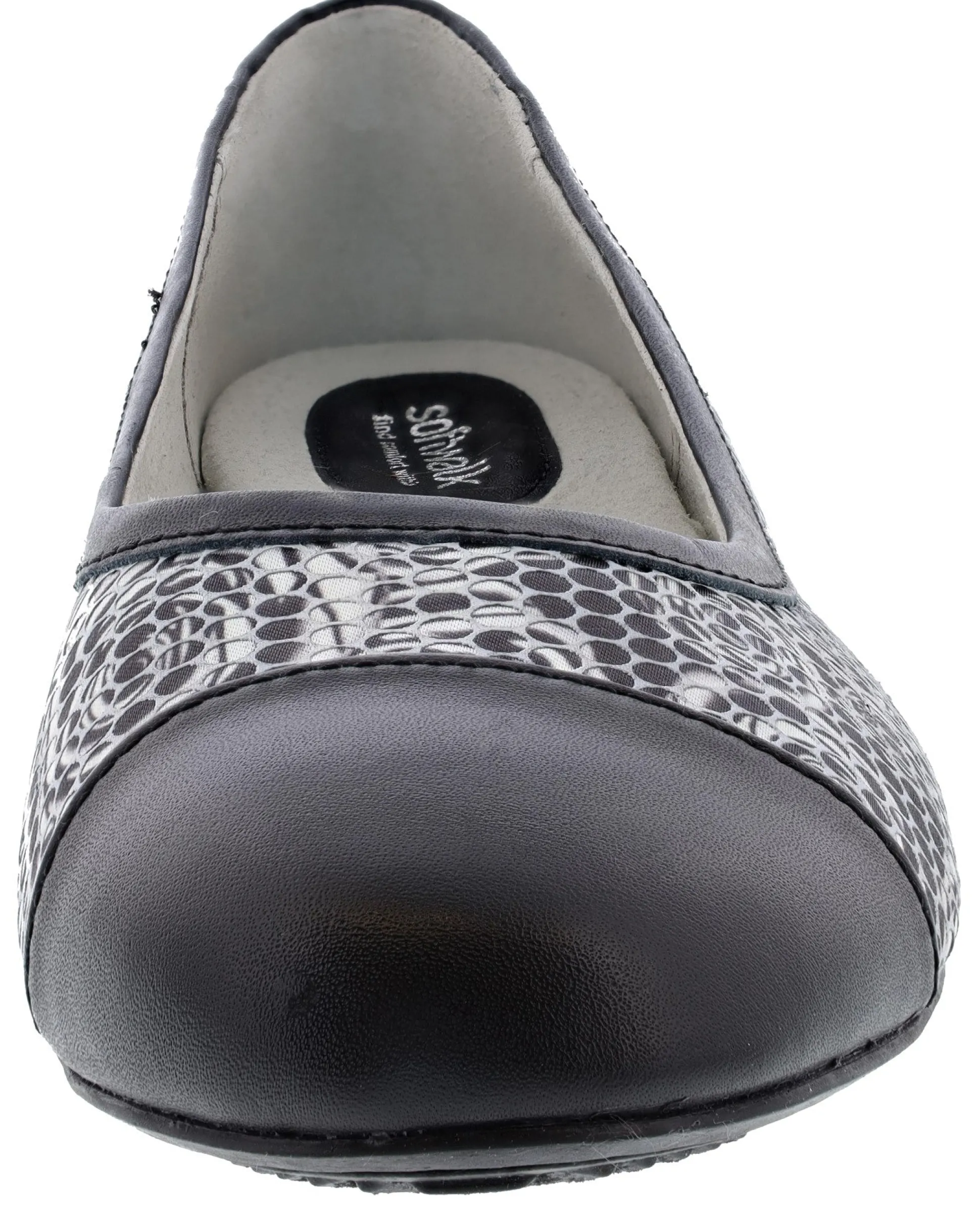 Softwalk Women's Napa Narrow Width Slip On Ballerina Flats