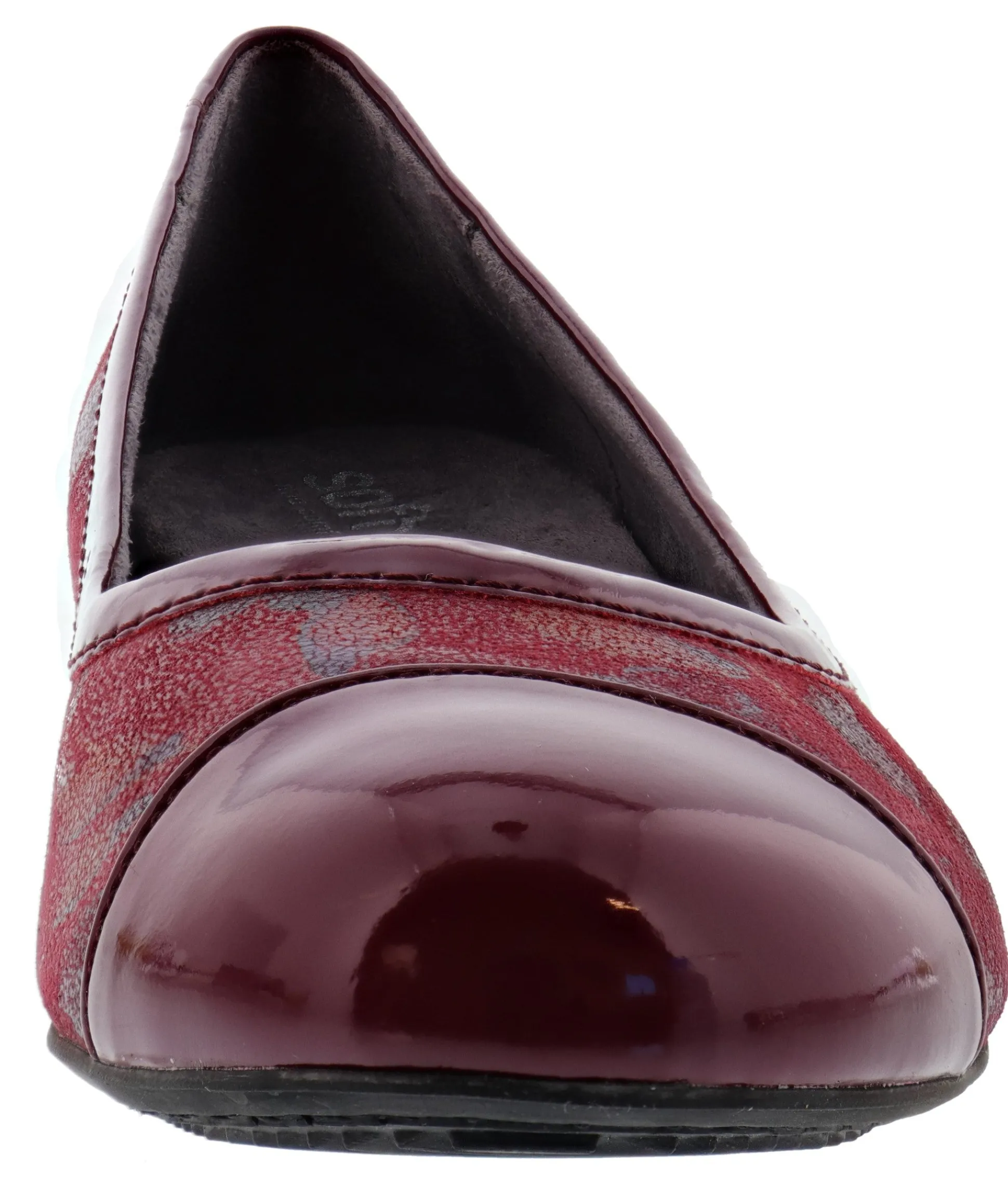 Softwalk Women's Napa Wide Width Slip On Ballerina Flats