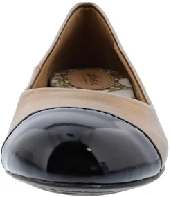 Softwalk Women's Napa Wide Width Slip On Ballerina Flats