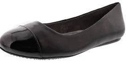 Softwalk Women's Napa Wide Width Slip On Ballerina Flats